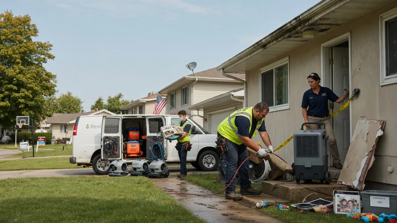 Water Damage Restoration in Philo, IL near me